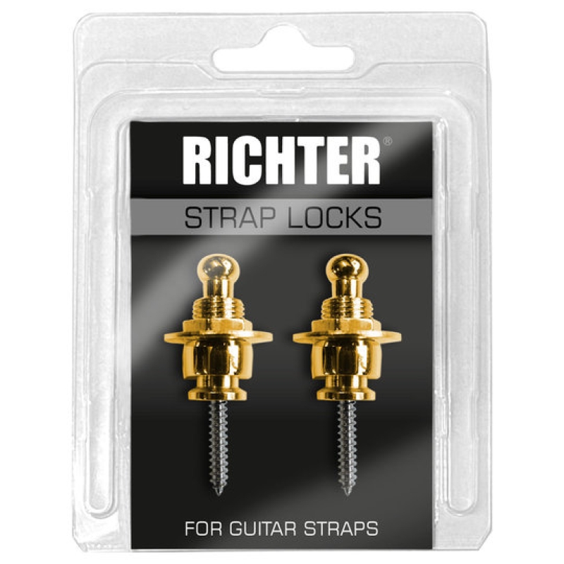 Richter Strap Lock Set Gold